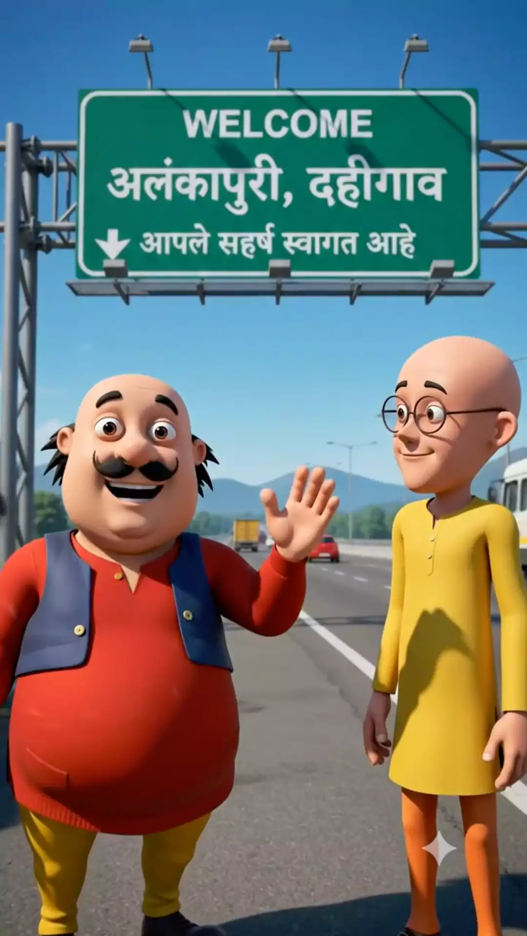 motu patlu video prompt